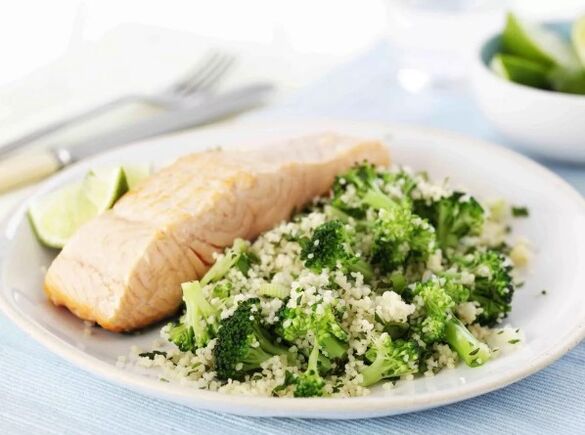 Fisch mit Brokkoli